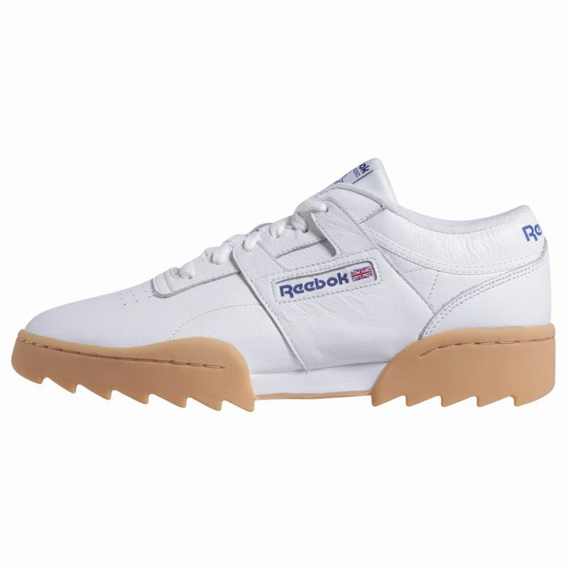 Reebok Workout Ripple Og Tenisky Damske - Biele/Kráľovská Modrá/Červené EZ5660EI